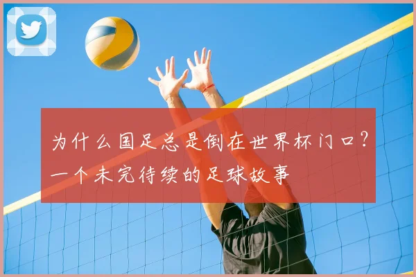 为什么国足总是倒在世界杯门口？一个未完待续的足球故事