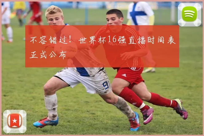 不容错过!世界杯16强直播时间表正式公布